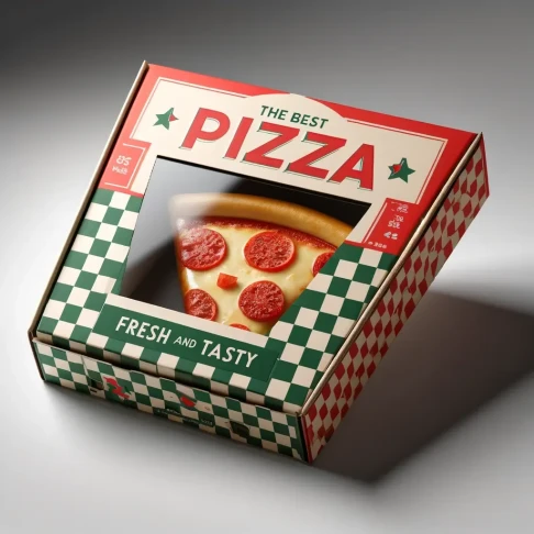 F-Flute Pizza Window Boxes