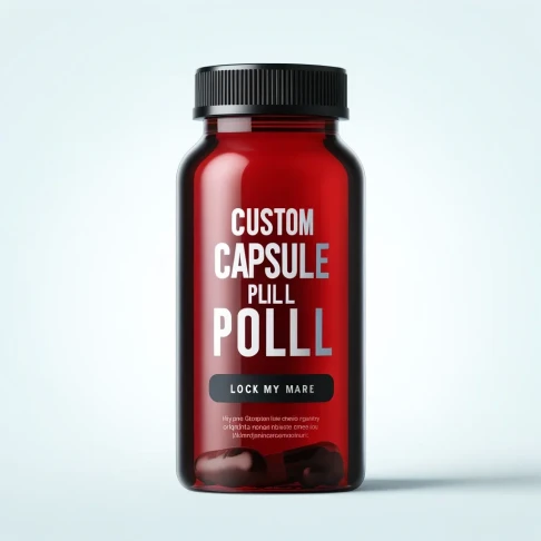 Capsule Pill Bottle