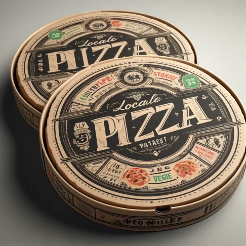 Round Pizza Box