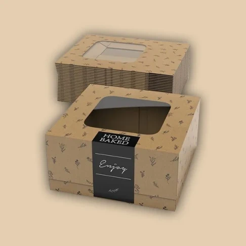 Custom Window Bakery Boxes