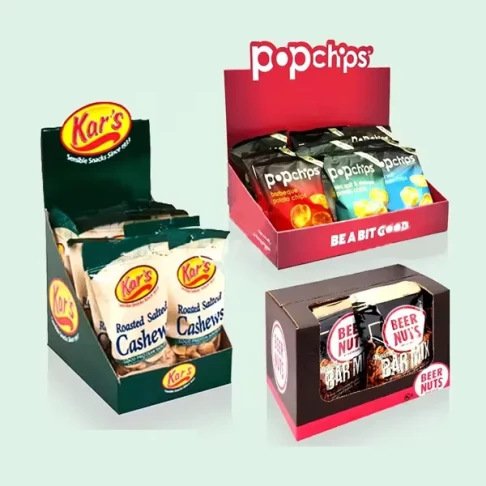 Custom Food Counter Display Box