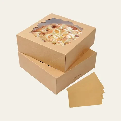 thanksgiving pie boxes with window