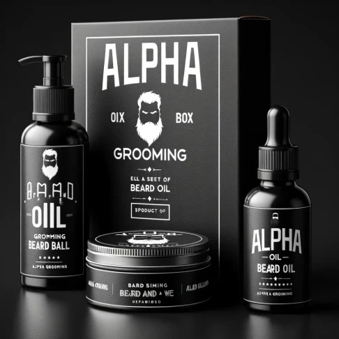 Custom Beard Oil Boxes