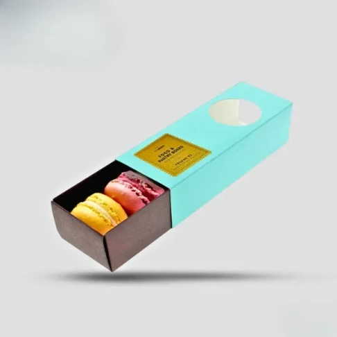 Custom Macron Boxes