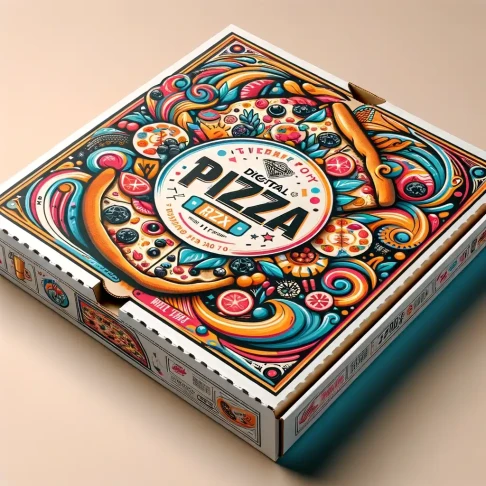 Custom Digital Printed Pizza Boxes