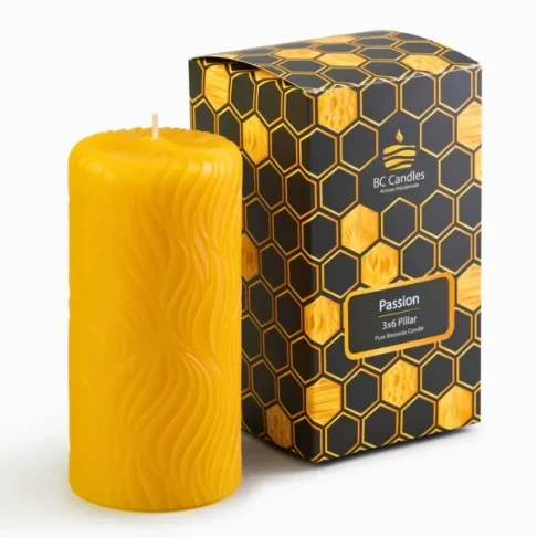 Custom Pillar Candle Box