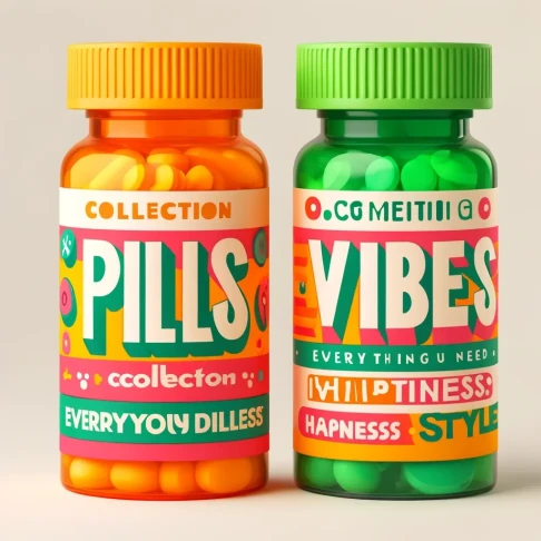 Capsule Pill Bottles