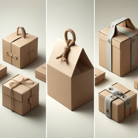 Kraft Boxes with Handle2