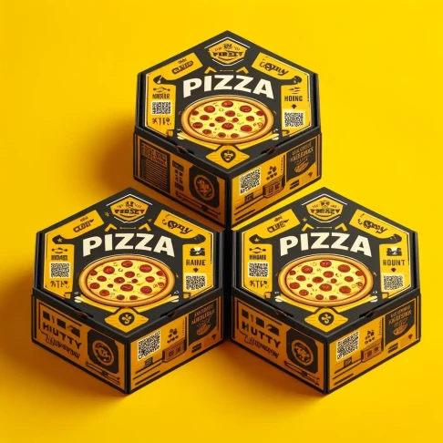 Hexagonal Pizza Box