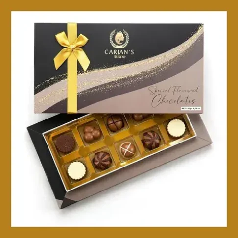 Custom Chocolate Box with Inserts