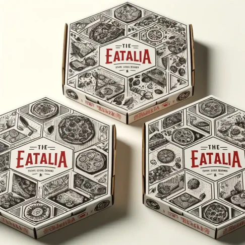 Hexagonal Pizza Boxes