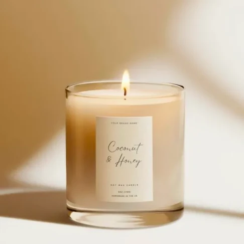 Custom Candle Label
