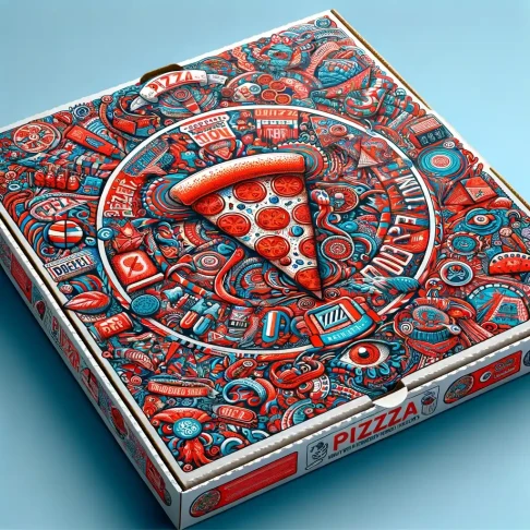 Unique Shaped Pizza Box