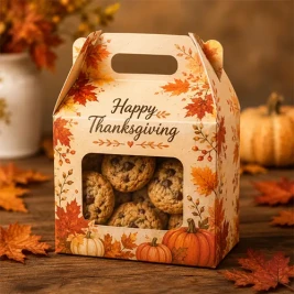 Thanksgiving Cookie Boxes