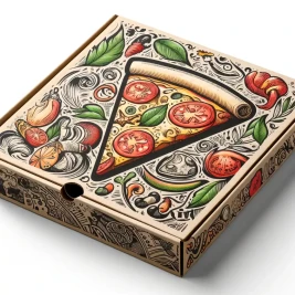 Custom Unique Shaped Pizza Boxes