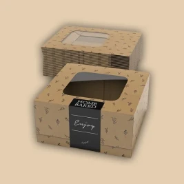 Custom Window Bakery Boxes