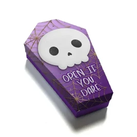 Coffin Shaped Rigid Box