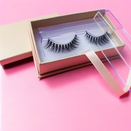 Custom Eyelash packaging boxes